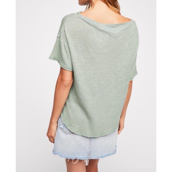 Free People she’s so cool tee sz Medium - Picture 4 of 7